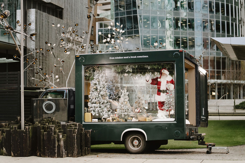 Oakridge Park x The Post: Santa’s Modernized Sleigh